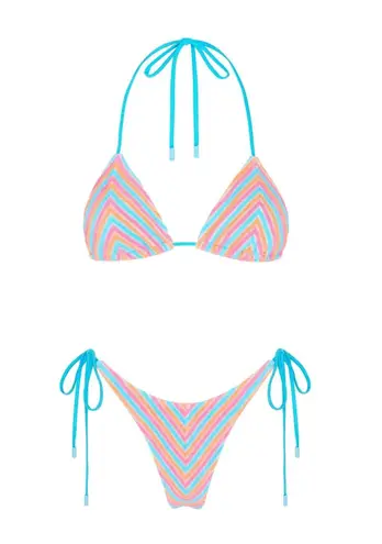 Triangl Swimsuit Bikini Set