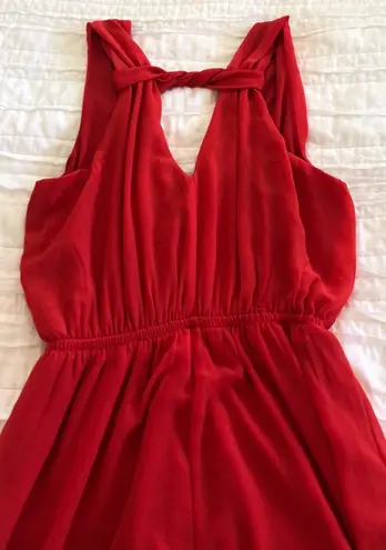 One Love Clothing Orange Romper