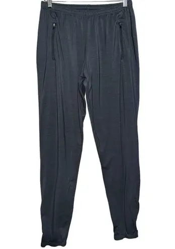 Title Nine  Women’s Size M Tall Charcoal Gray Ankle Zip Activewear Pants