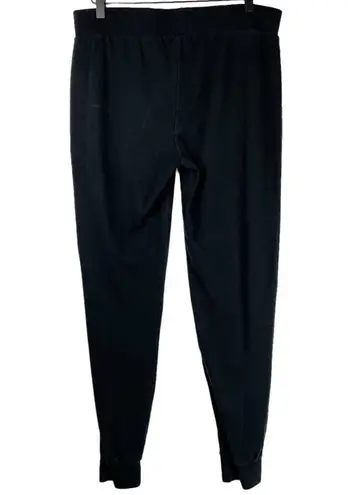 E.L.I J’envie Peruvian Pima Cotton Luxary Yarn Tapered Jogger Casual Pants Black Size L