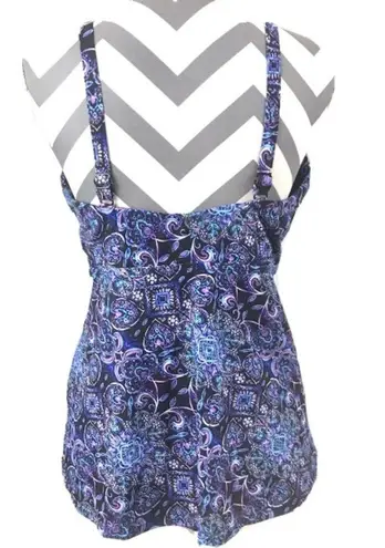 Swimsuits For All Paisley Tankini Top