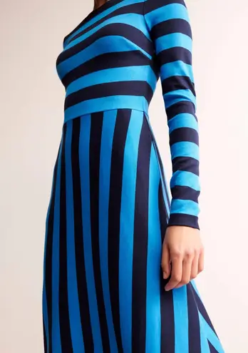 Boden USA Boden Stripe Jersey Midi Dress NWOT