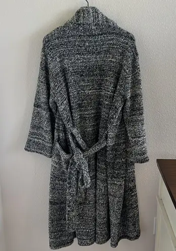 Barefoot Dreams CozyChic Adult Robe Gray Size 1 (Small)