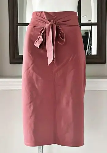 MikaRose Belted Stretchy Pencil Skirt, Plus Size XXL New w/Tag