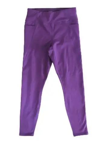 Members Mark Pink High Rise Extra Warm Fleece Lined Leggings Women's Size Small