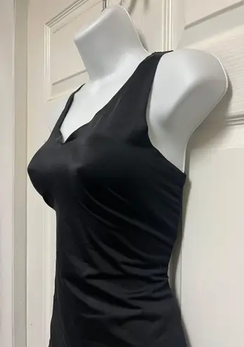 Maidenform Flexees Black V Neck All Day Shaper Tank