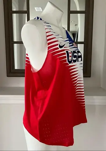 Nike  Dri-Fit Tank Team USA AeroSwift Running Singlet Size XL (16-18) NWT