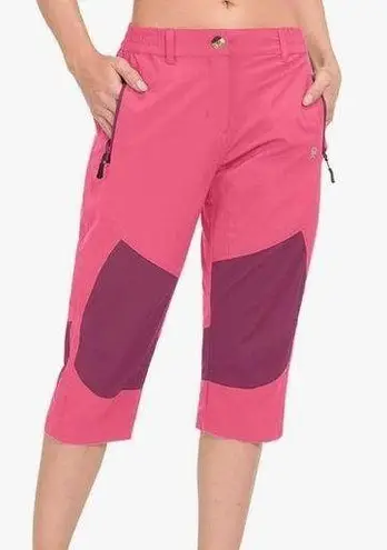 Little Donkey Andy Hiking Capris Size S New With Tags Hot Pink