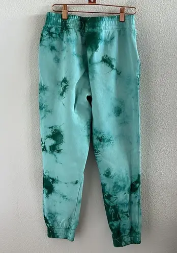 frankie's bikinis  Aiden Green Tie Dye Sweat Pants Medium