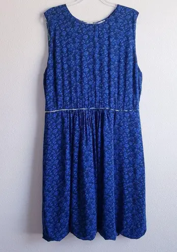 Matilda Jane Violets Are Blue Floral Sleeveless Mini Dress