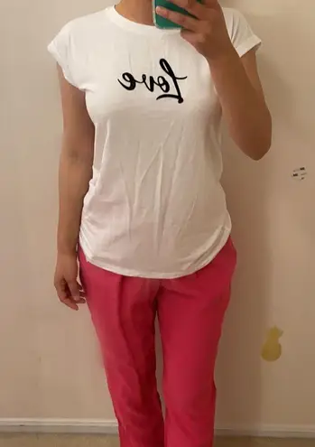 Christian Siriano white top. S