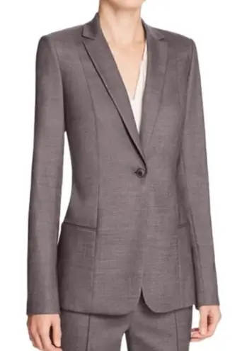 Elie Tahari Brown Wool Blazer