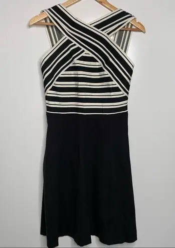 Maeve Anthropologie Crosswise Flare Bandage Dress Size 6