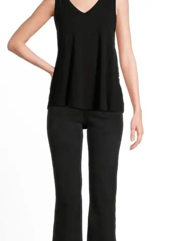 Time And Tru COPY - Womens Tank Top Size Small 4-6 Relaxed Fit Sleeveless Black