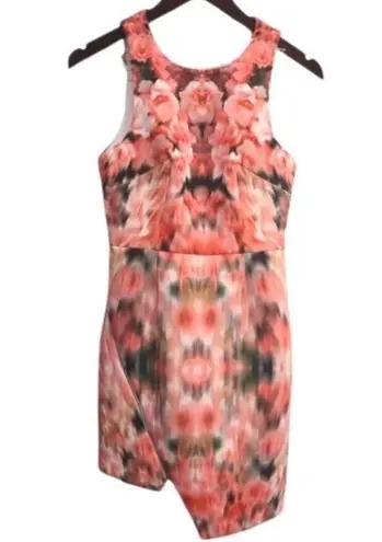Finders Keepers WAY TO GO BLURRED FLORAL DRESS Lulus Exclusive Print Rare NWT