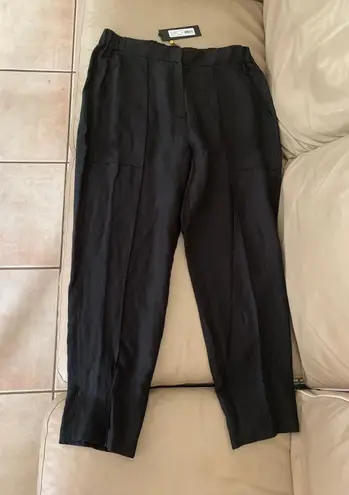 Addie KOBI HALPERIN Linen Lyocell Blend Tapered PANT