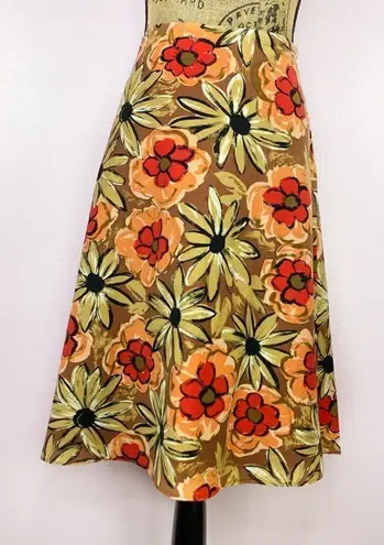 Randi M. Floral Print Poplin Cotton A