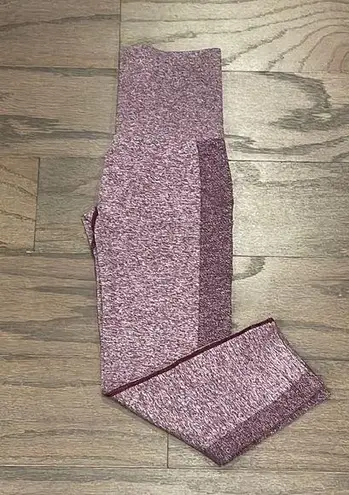 Senita Athletics Purple Seamless Capri - Size XS