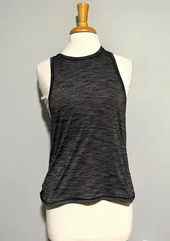 Lululemon Dark Gray Muscle Tank Top Fitness Workout