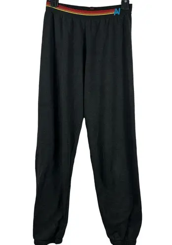 Aviator Nation Women’s Logo Stripe Waistband Sweatpants Broken In Feel S