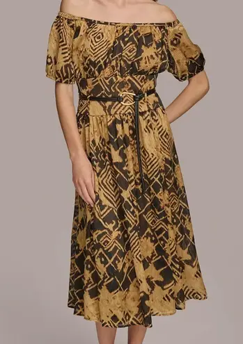 Donna Karan New York - Off-The-Shoulder Midi Dress