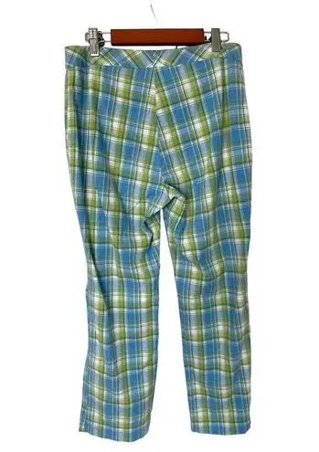 A Byer California Vintage Y2K Plaid Pants Crop Straight Golf Preppy Size 9