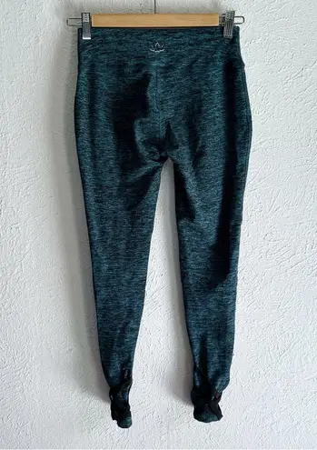 Beyond Yoga Overture Strappy Ballet Midi Legging Spacedye Green Sz Small