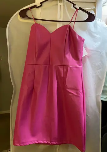 idem Ditto Hot Pink Dress