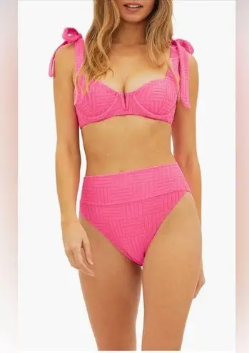Beach Riot Highway High Waist French Terry Bikini Bottom, X-Small, $98