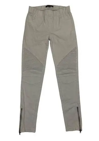 William B  - Moto Jeggings in Gray