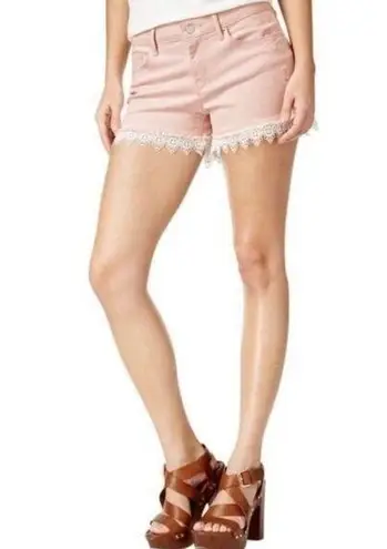 Jessica Simpson  stretch crochet trim shorts 30