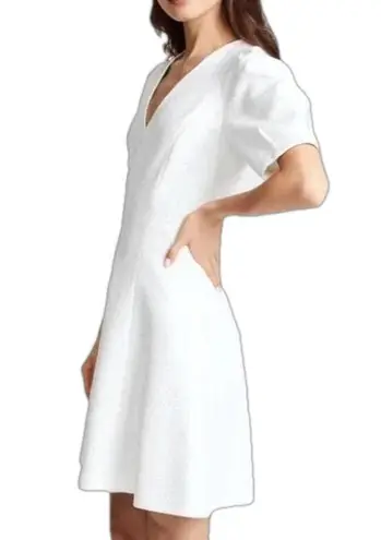 Rebecca Taylor Pintuck White Dress