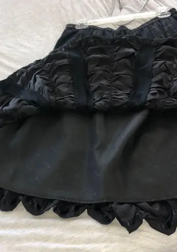 WD•NY Black A-Line Skirt - Image 3