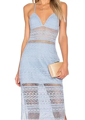 Ale By Alessandra × REVOLVE Ofelia Lace Maxi Dress in Celeste