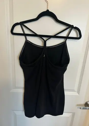 Lululemon Black Tank W Sports Bra