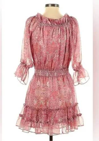 MISA Los Angeles Revolve Danae Dress in Washed Rose Lilac Pink Size Medium