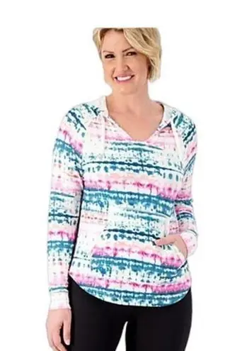 Koolaburra by UGG Light & Airy French Terry Lounge Hoodie Size Large NWOT Pink