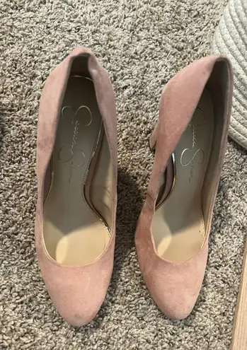 Pink High Heels Size 8