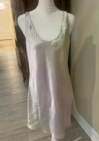 Halston Heritage HALSTON 2-PIECE SLIP NIGHTIE & ROBE SET