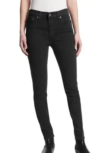 Frye NWT  Addie Mid Rise Black Skinny Jeans 26