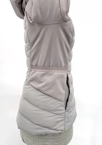 Lululemon Down For It All Jacket Dark Chrome Puffer Zip Coat Gray Silver Size 6