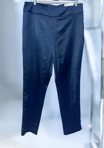 Soft Surroundings Chameleon Blue Skinny Ankle Pant NWT Large Navy To Black 14-16