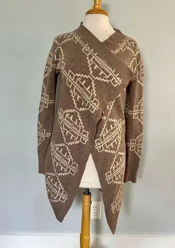 Staring At Stars Urban Outfitters Brown Tan Cardigan Sweater Size M