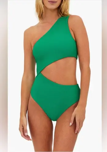 Beach Riot Core Collection Celine One Piece Green, Size Large, $148