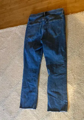 J.Crew  High Rise Crop Flare Jeans Size 26