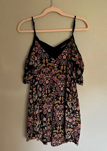 Xhilaration Boho Bell Sleeve Floral Dress