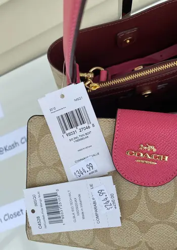 Coach Bucket Signature Small Town Bucket Bag  & Wallet bundle - Image 10