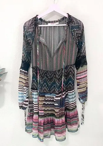 Desigual Women's Lena Woven Long Sleeve Dress Size 36 XS