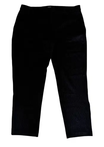 Liverpool Jeans Company Liverpool Cranberry Black Kelsey Knit Office Career Pants SZ 12/31 #2432