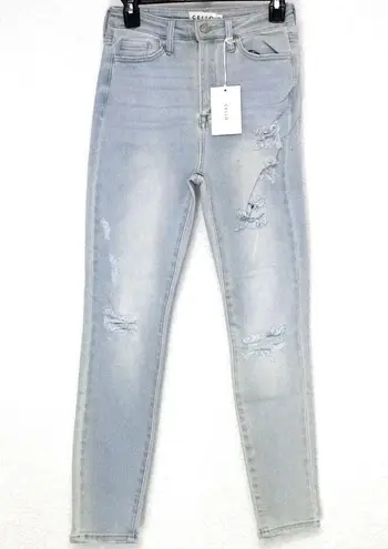 Cello Jeans NWT Cello Sharon High Rise Distressed Ankle Skinny Fit Jean Size 7